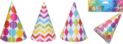 Párty klobúky Mix 15 cm