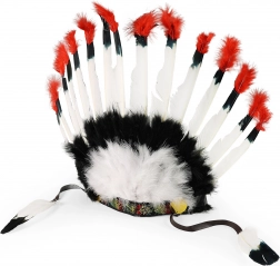 indiánska čelenka náčelníka na karneval