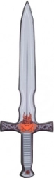 Penaový meč 54 cm pre deti