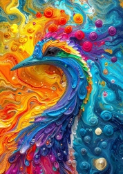 Užite si puzzle Mramorové perie 1000 dielikov