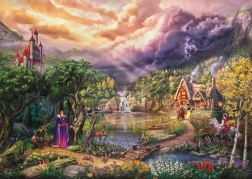 Puzzle SCHMIDT Disney: Snehulienka a Kráľovná 1000 dielikov