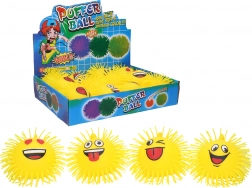 Stláčacia loptička s strapcami 10 cm