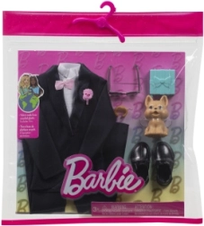 Barbie oblečky pre Barbie a Kena – ženích