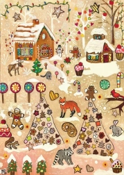 Puzzle Magnolia Perníková ríša divov 1000 dielikov