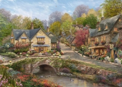 Schmidt puzzle Leto v Cobblestone Village 2000 dielikov