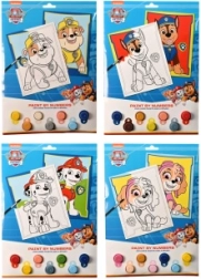 Maľovanie podľa čísel – Tlapková patrola