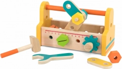 Drevený box na náradie pre malých kutilov