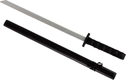 Drevený čierny meč pre rytiera 73 cm