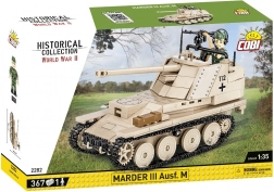 Stavebnica Marder III Ausf. M (Sd.Kfz. 138) 1:35 – historický ničič tankov