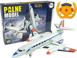 RC osobné lietadlo s osvetlením a diaľkovým ovládačom 40 MHz