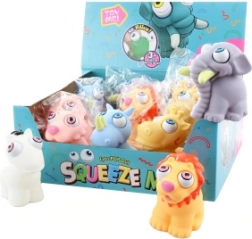 Zvieratká s veľkými očami – stláčacia antistresová hračka