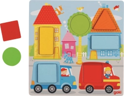 Goki vkládací hra s geometrickými tvarmi