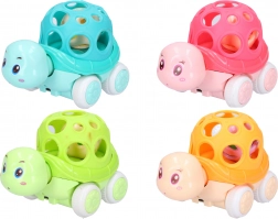 Plastová hrkálka korytnačka 11 cm