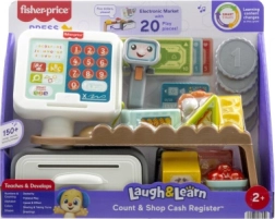hovoriaca pokladňa Fisher‑Price so skenerom a Smart Stages (cz/sk/eng/hu/pl)
