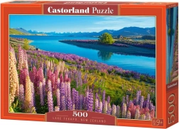 Puzzle 500 dielikov – jazero Tekapo, Nový Zéland