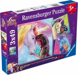 Puzzle 3×49 dielikov RAVENSBURGER – UNICORN ACADEMY (Akadémia jednorožcov)