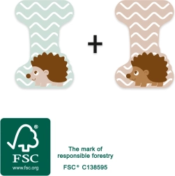 Small foot drevené písmeno I