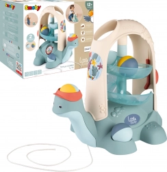 Ťahacia korytnačka s guľôčkami Little Smoby