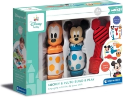 Disney Baby Mickey & Pluto Postav a hraj sa – stavebný a skrutkovací set pre najmenších