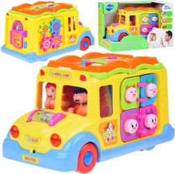 Veselý interaktívny autobus pre deti