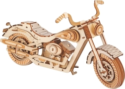 Drevená 3D Puzzle Motocykel