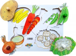 Just Jigsaws drevené puzzle Šúpeme a krájame – 6 dielov