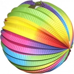 Lampión Guľa Rainbow 25 cm