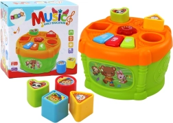 Interaktívna Edukatívna Plastová Hračka v Tvare Bubon