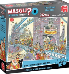 Puzzle JUMBO WASGIJ Mystery 8 Posledná prekážka 1000 dielikov