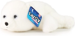 Plyšový biely medveď LAZZY ANIMALS 29 cm