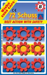 Kapsle do pištolí – plato 8 rán