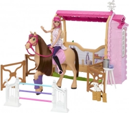 Barbie Ultimate Stable – stajňa s koňom a doplnkami