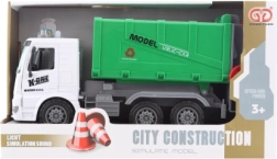 Popelárske auto na batérie