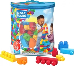 Stavebnica MEGA BLOKS First Builders – veľký sáčok 80 kociek