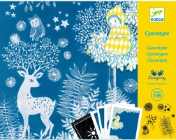 Tvorenie na fotopapier DJECO - Au clair de la lune