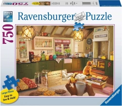 Ravensburger Puzzle V Tichej Kuchyni 750 Dielikov