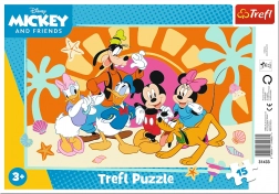 Puzzle MICKEY A JEHO PRIATELIA 15 dielikov