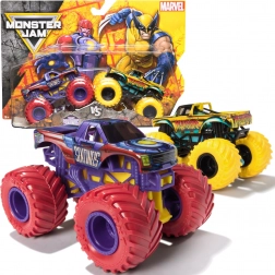 Monster Jam sada 2 monster truckov 1:64 – The Sentinels a Wolverine