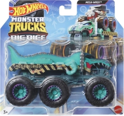 HOT WHEELS MONSTER TRUCKS Big Rigs 6-kolesový ťahač 1:64 – náhodný výber