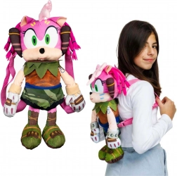 Plyšový batôžtek SONIC PRIME Amy Rose 43 cm