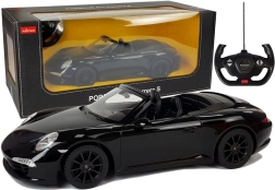RC auto Porsche 911 Carrera S Rastar 1:12 – čierne