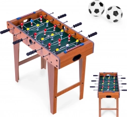 Drevené stolný futbal 69x35 cm pre deti: ECOTOYS