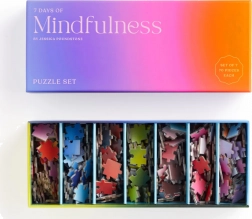 Puzzle Jessica Poundstone – 7 dní mindfulness (7 × 70 dielikov) od GALISON