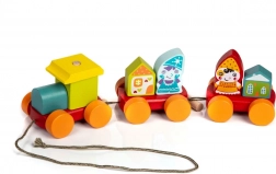 Ťahací rozprávkový vláčik