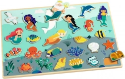 DJECO drevená vkladačka morský svet