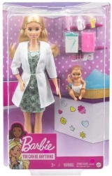 Bábika Barbie pediatrička s bábätkom