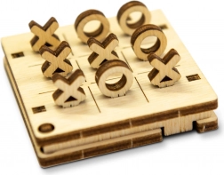 WOODEN CITY 3D puzzle hra mini Piškvorky varianta 1