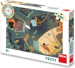 DINO puzzle Nájdi 10 predmetov: vesmír XL, 300 dielikov