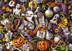 puzzle halloween 1000 dielikov
