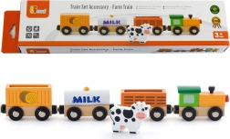 Viga drevený farmársky vláčik – príslušenstvo k vláčkodráhe